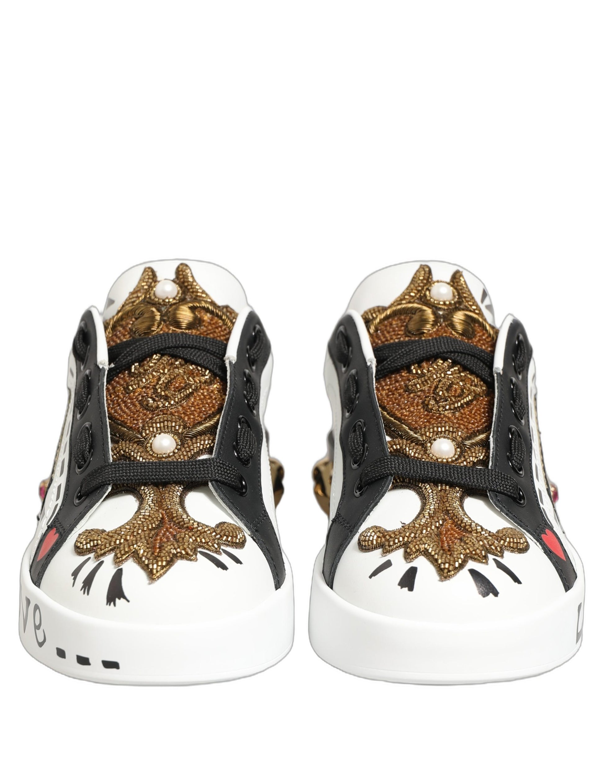 Dolce & Gabbana White Low Top Sneakers for Women additional view