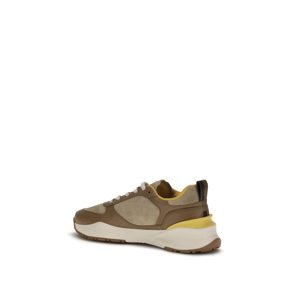 Fendi Multicolor Athletic Sneakers for Men detail view