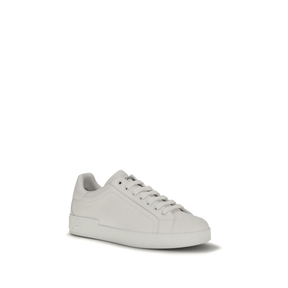 Dolce & Gabbana White Low Top Sneakers for Men alternate view