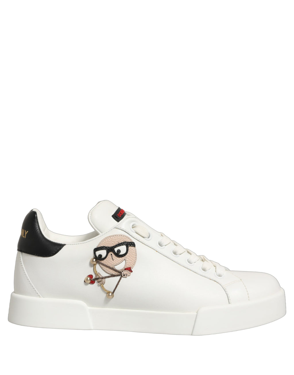 Dolce & Gabbana White Low Top Sneakers for Women alternate view
