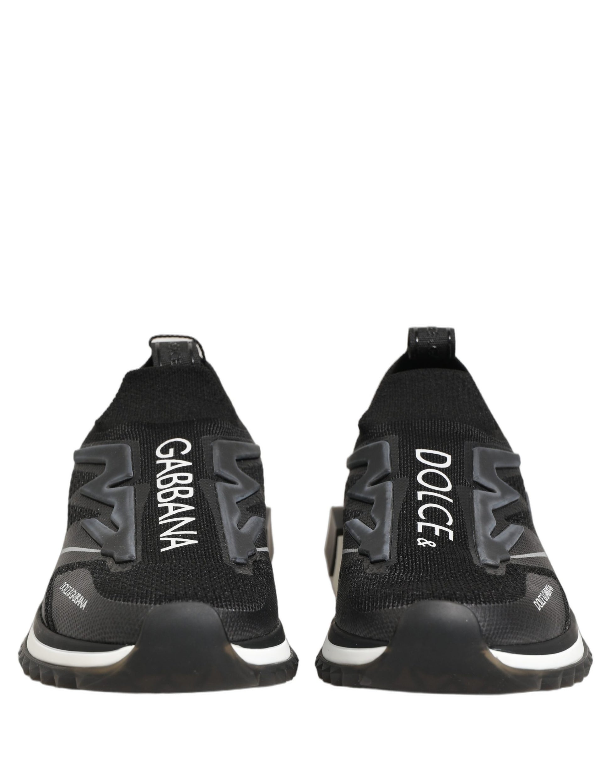 Dolce & Gabbana Black Low Top Sneakers for Women detail view