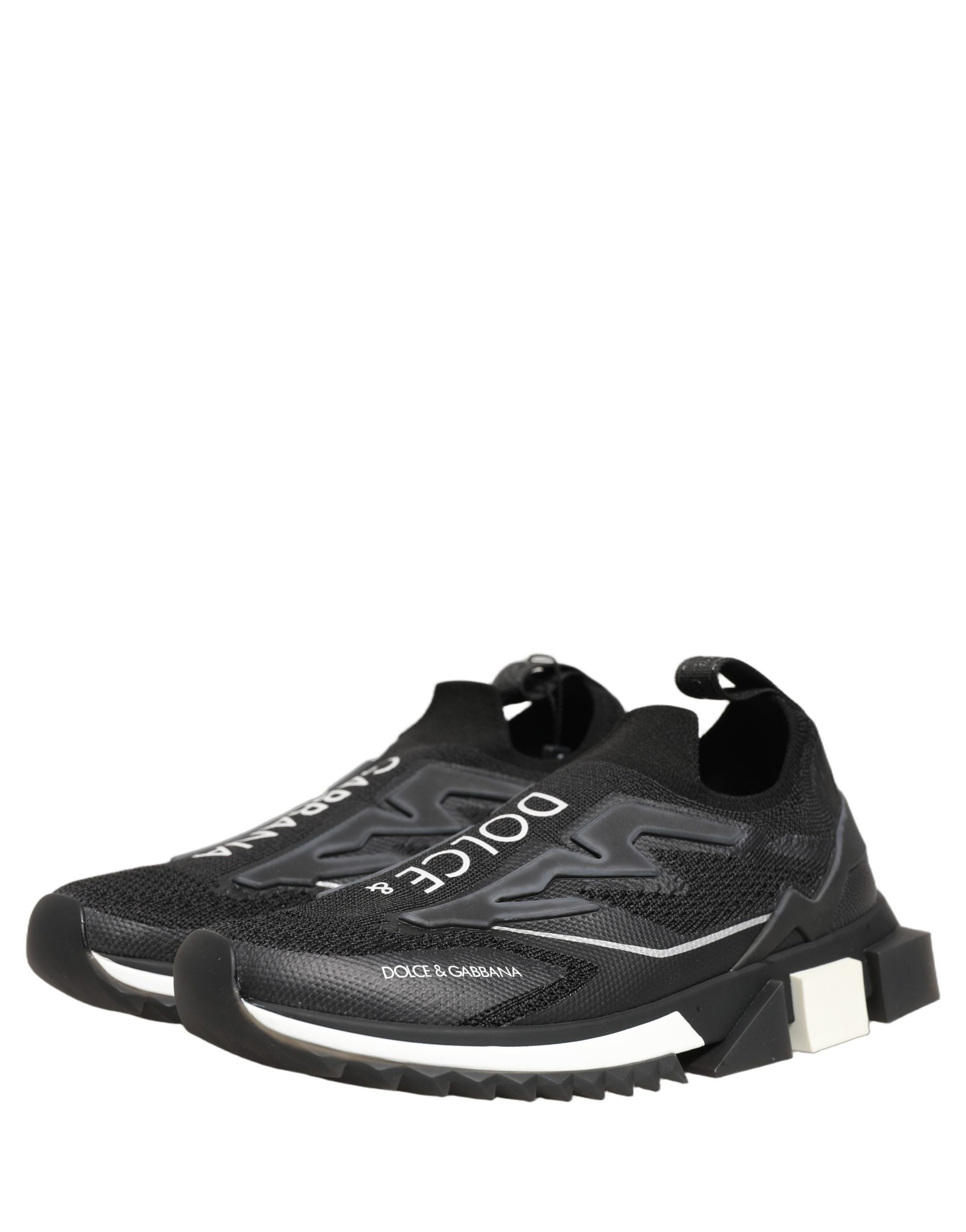 Dolce & Gabbana Black Low Top Sneakers for Women additional view