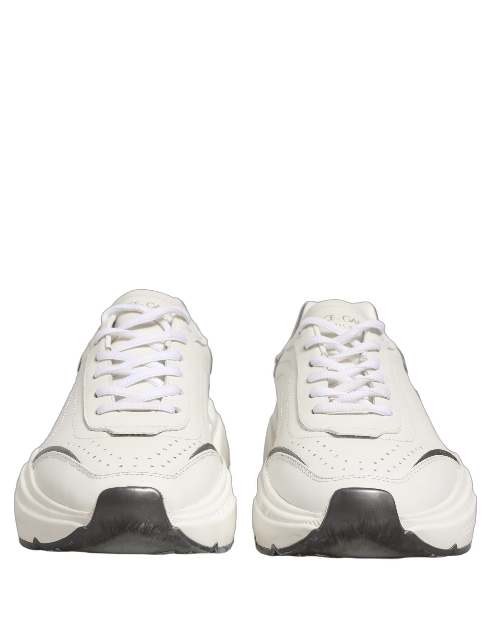 Dolce & Gabbana White Low Top Sneakers for Women detail view