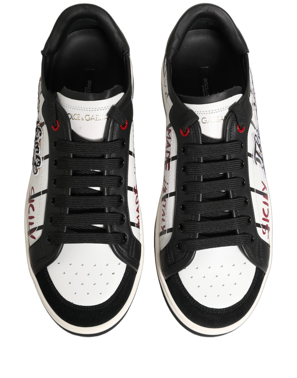 Dolce & Gabbana White Low Top Sneakers for Men additional view