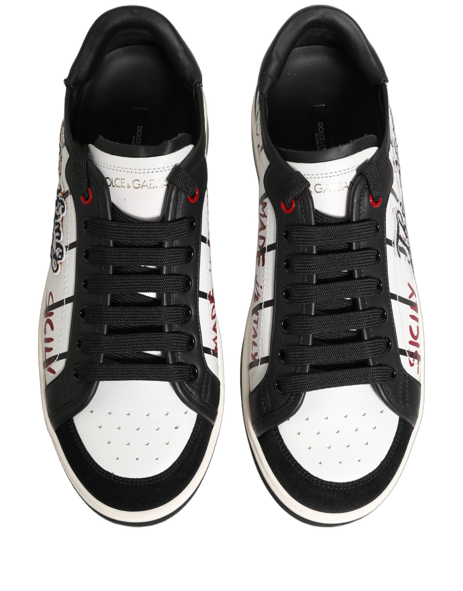 Dolce & Gabbana White Low Top Sneakers for Men additional view