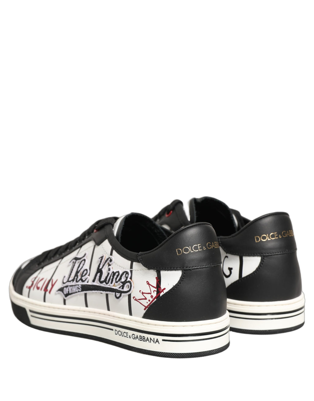 Dolce & Gabbana White Low Top Sneakers for Men additional view