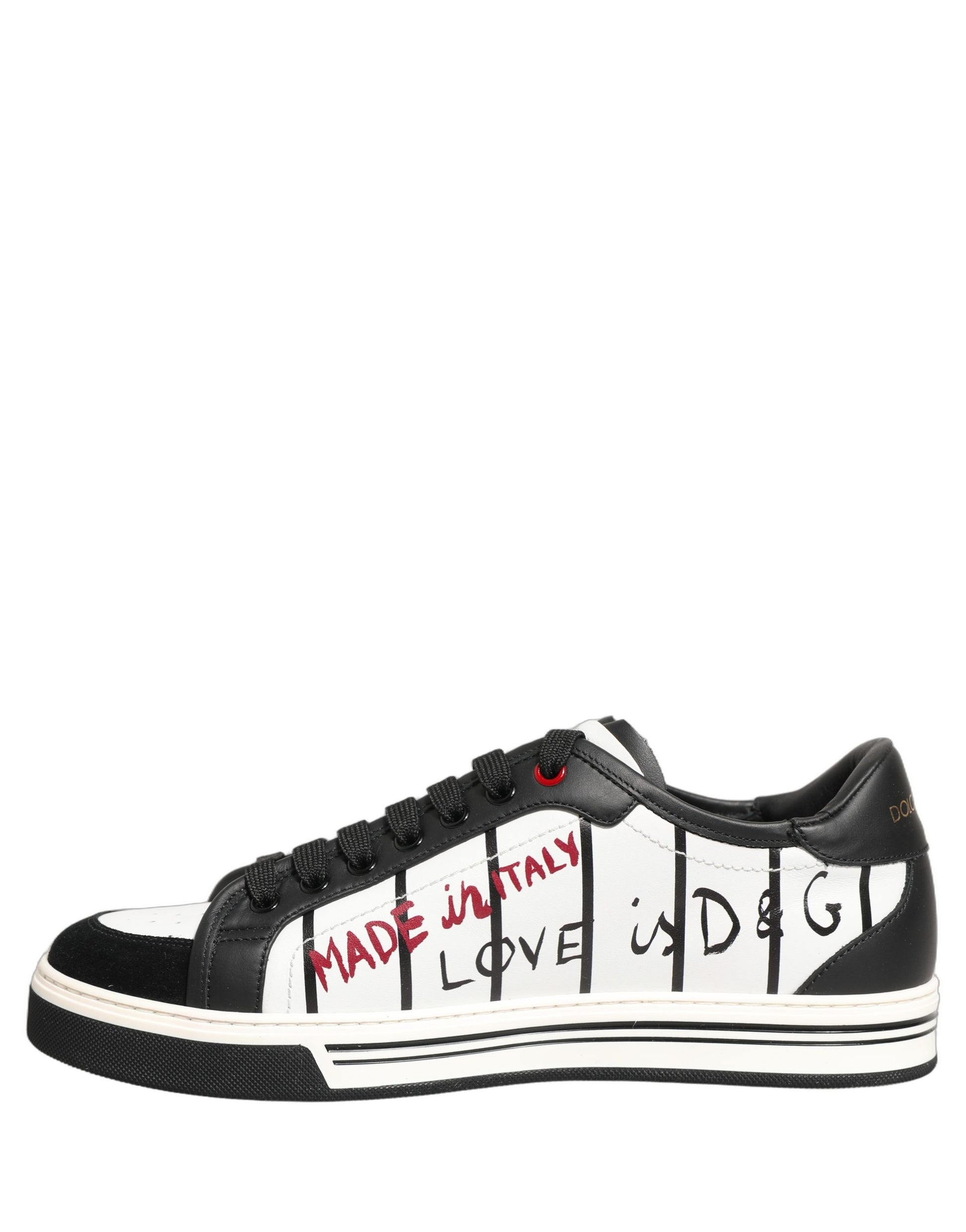 Dolce & Gabbana White Low Top Sneakers for Men additional view