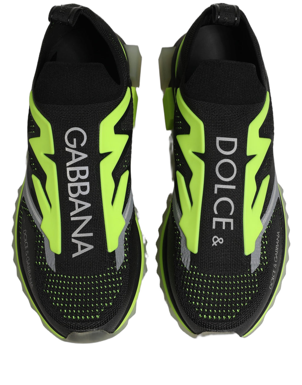 Chaussures Baskets Basses Dolce & Gabbana Sorrento Noir Vert