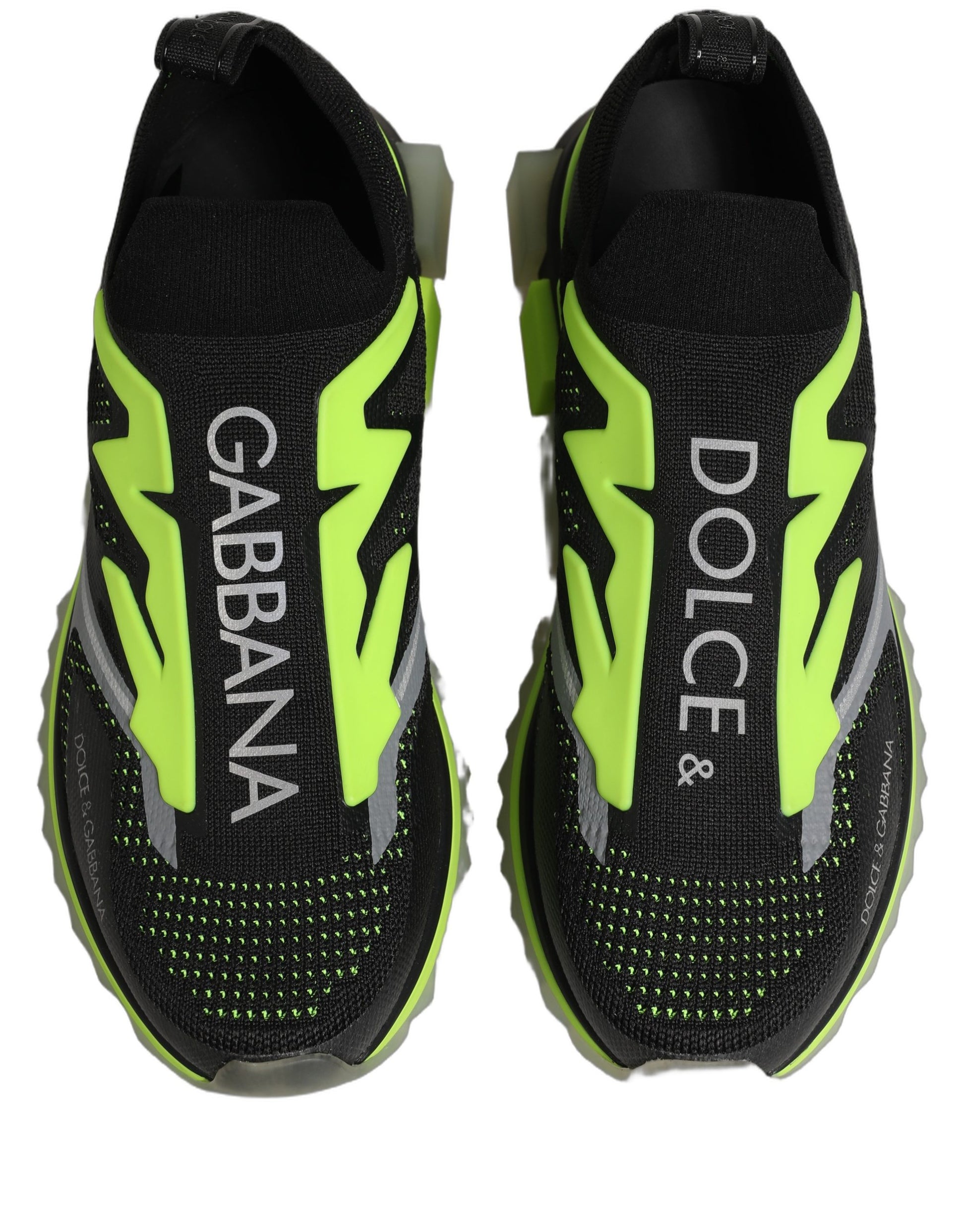 Chaussures Baskets Basses Dolce & Gabbana Sorrento Noir Vert