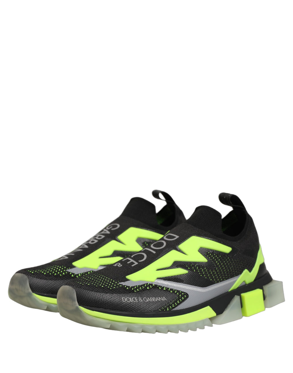 Chaussures Baskets Basses Dolce & Gabbana Sorrento Noir Vert