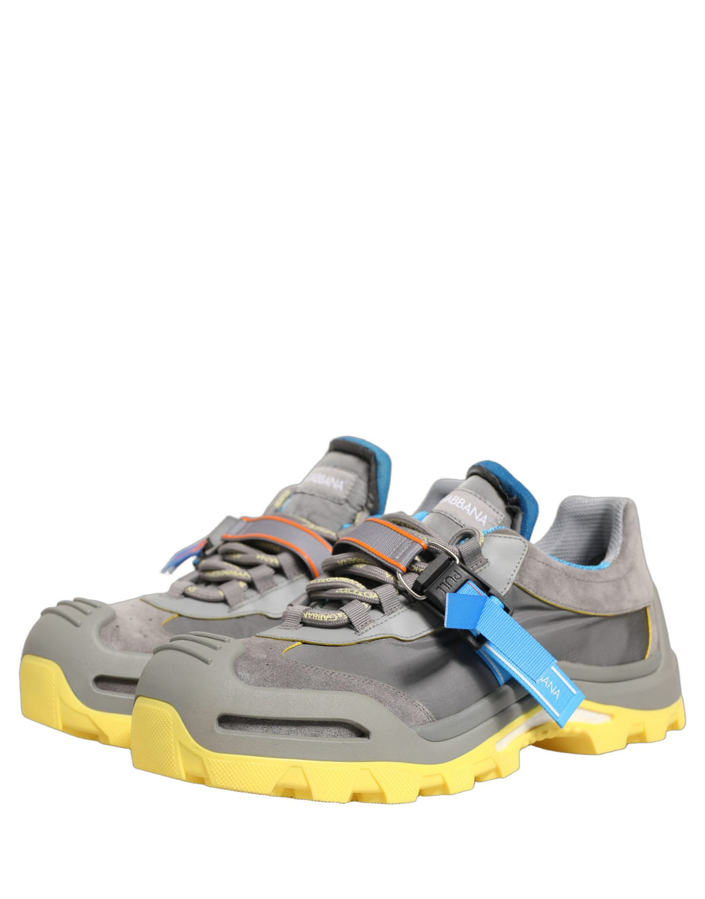 Dolce & Gabbana Grey Low Top Sneakers for Men detail view