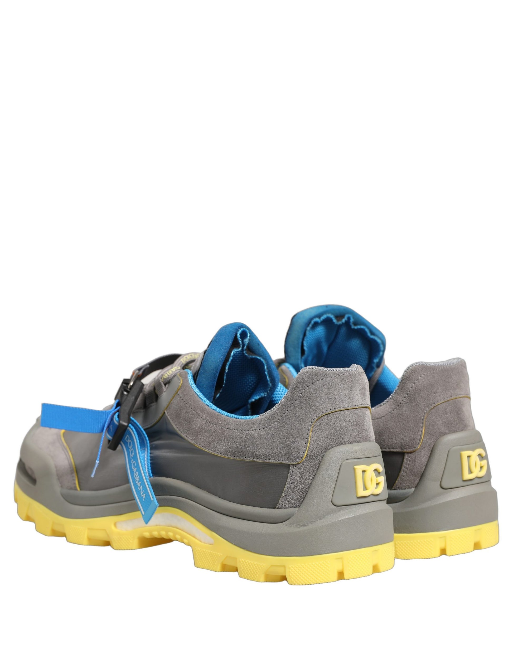 Dolce & Gabbana Grey Low Top Sneakers for Men side view