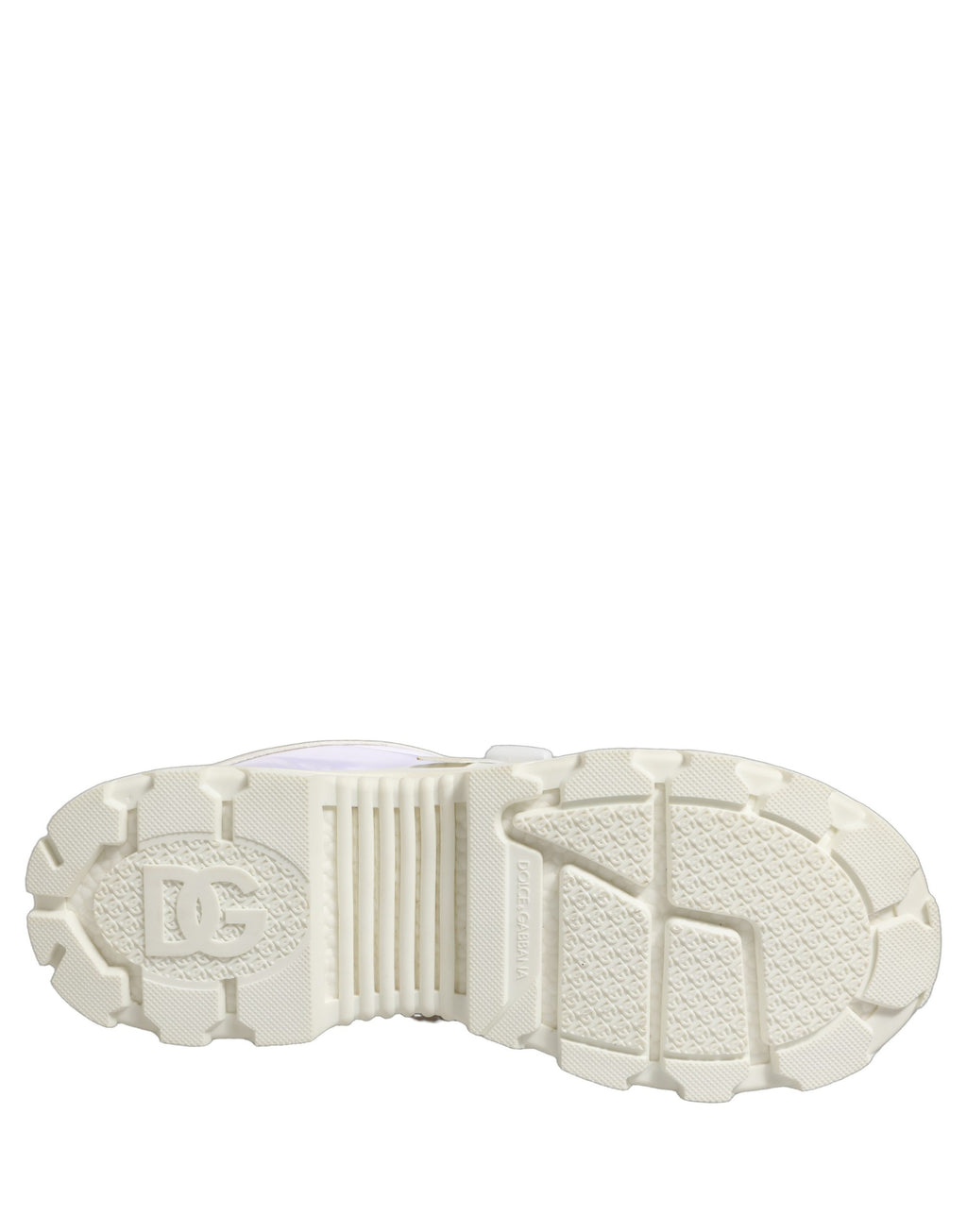 Dolce & Gabbana Baskets basses homme Airmaster blanches avec empiècements