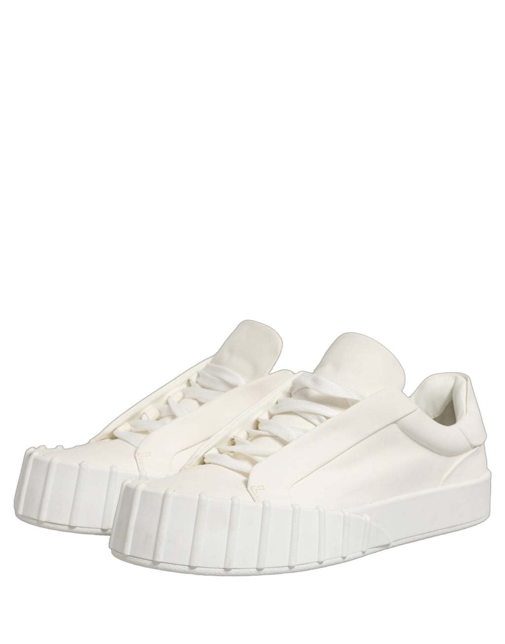 Dolce & Gabbana White Low Top Sneakers for Men detail view