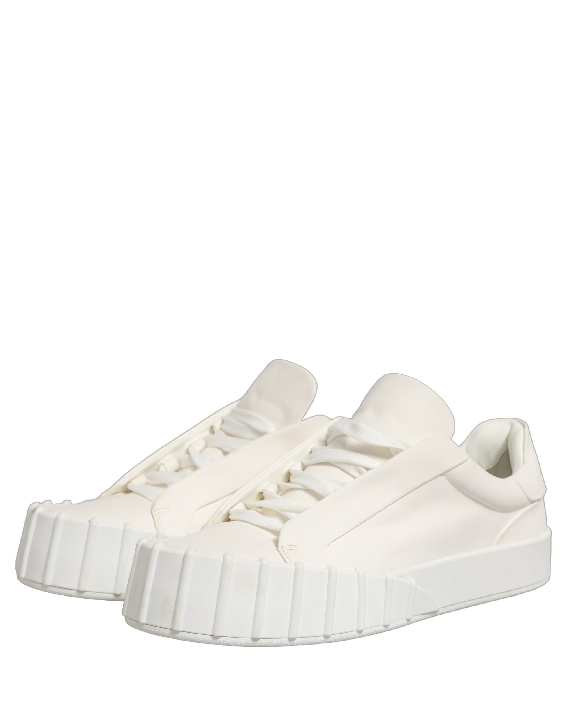 Dolce & Gabbana White Low Top Sneakers for Men detail view