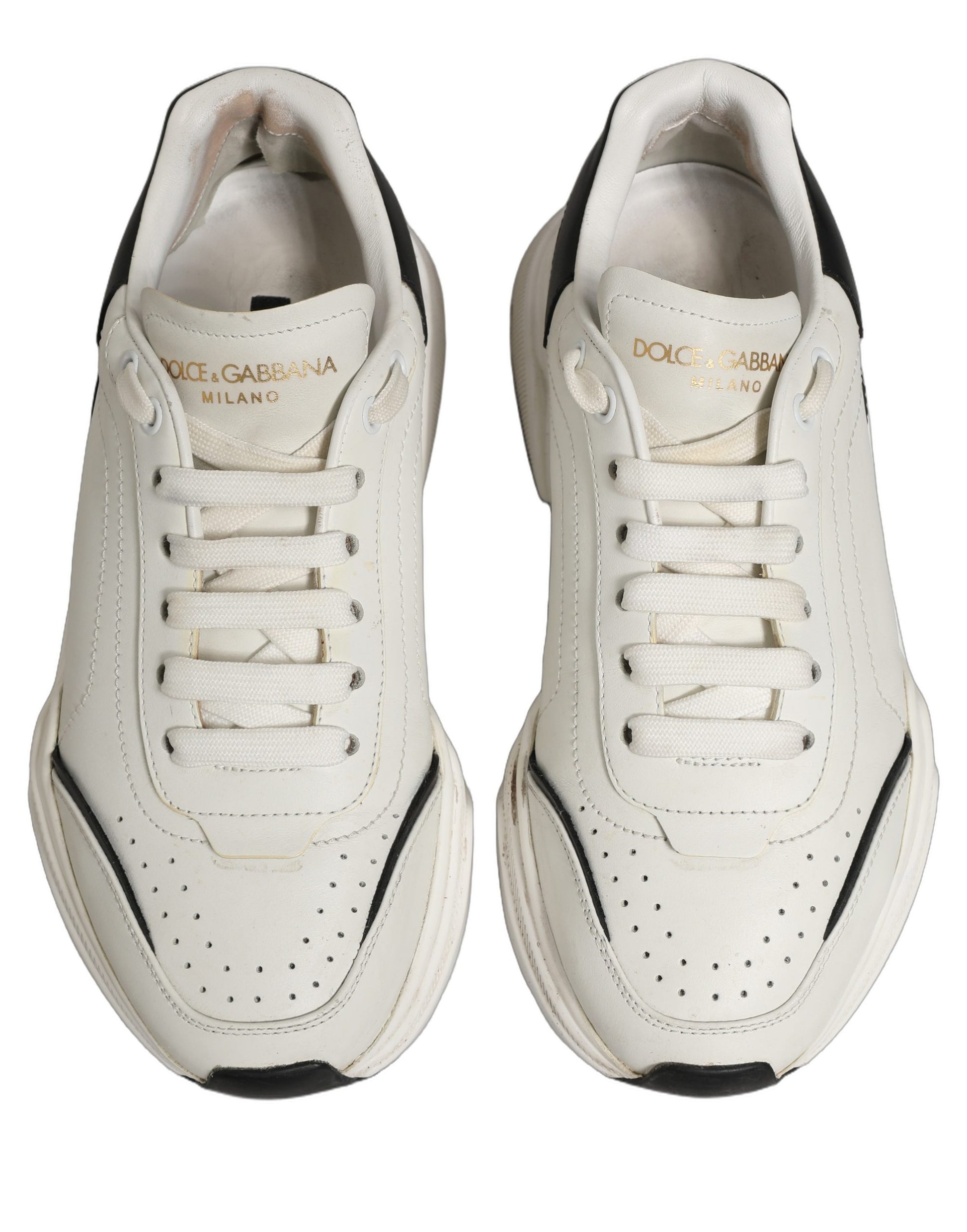 Dolce & Gabbana Baskets basses Daymaster Homme Blanches Noires