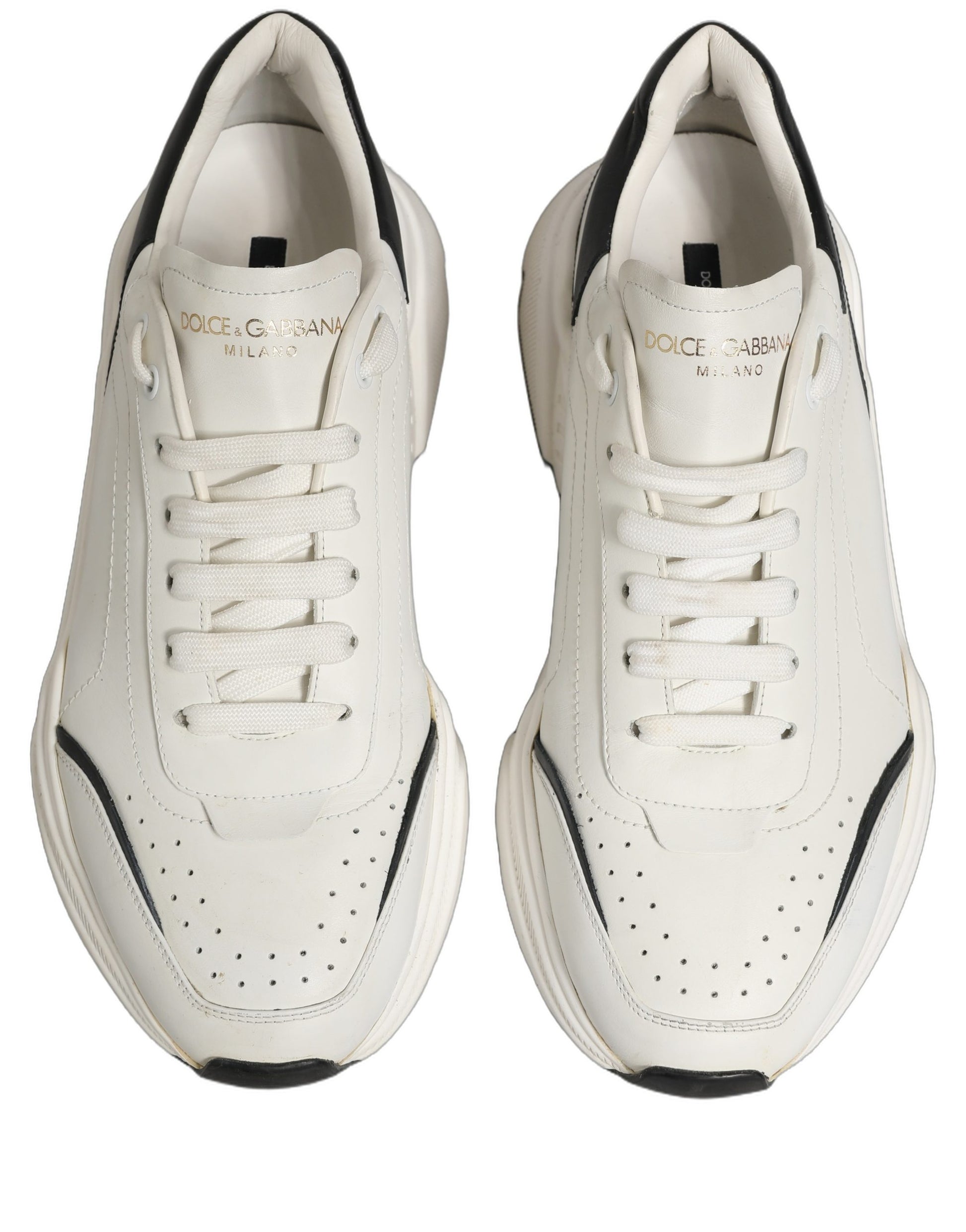 Baskets basses Dolce & Gabbana Daymaster blanches et noires