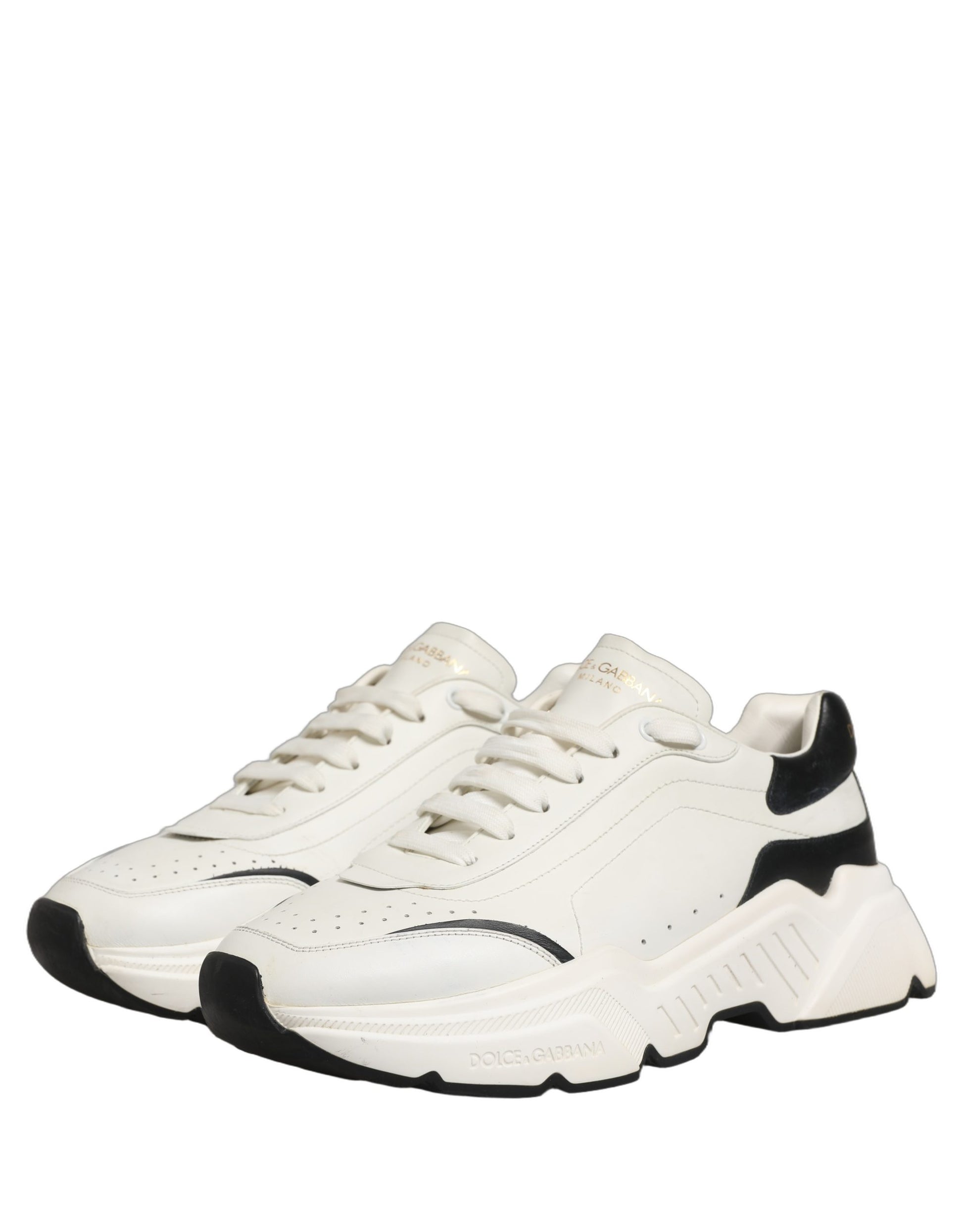 Baskets basses Dolce & Gabbana Daymaster blanches et noires