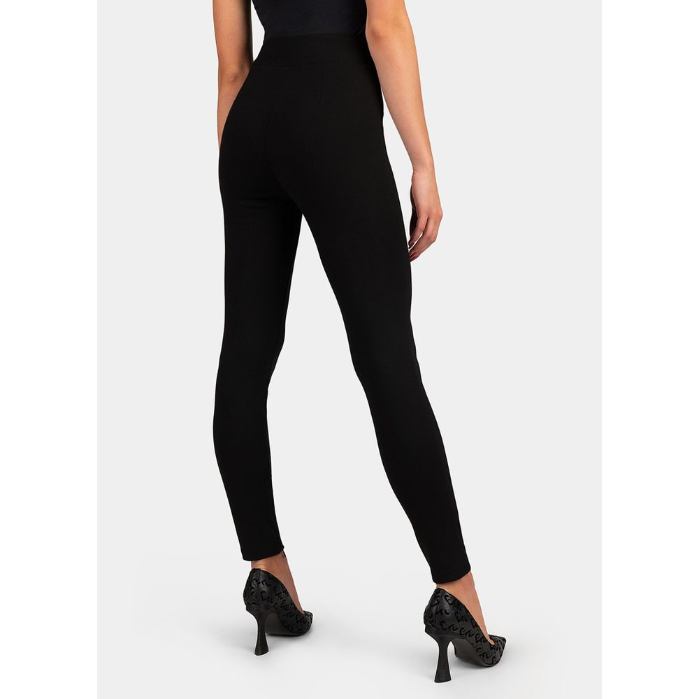 Guess Black Viscose Casual Pants