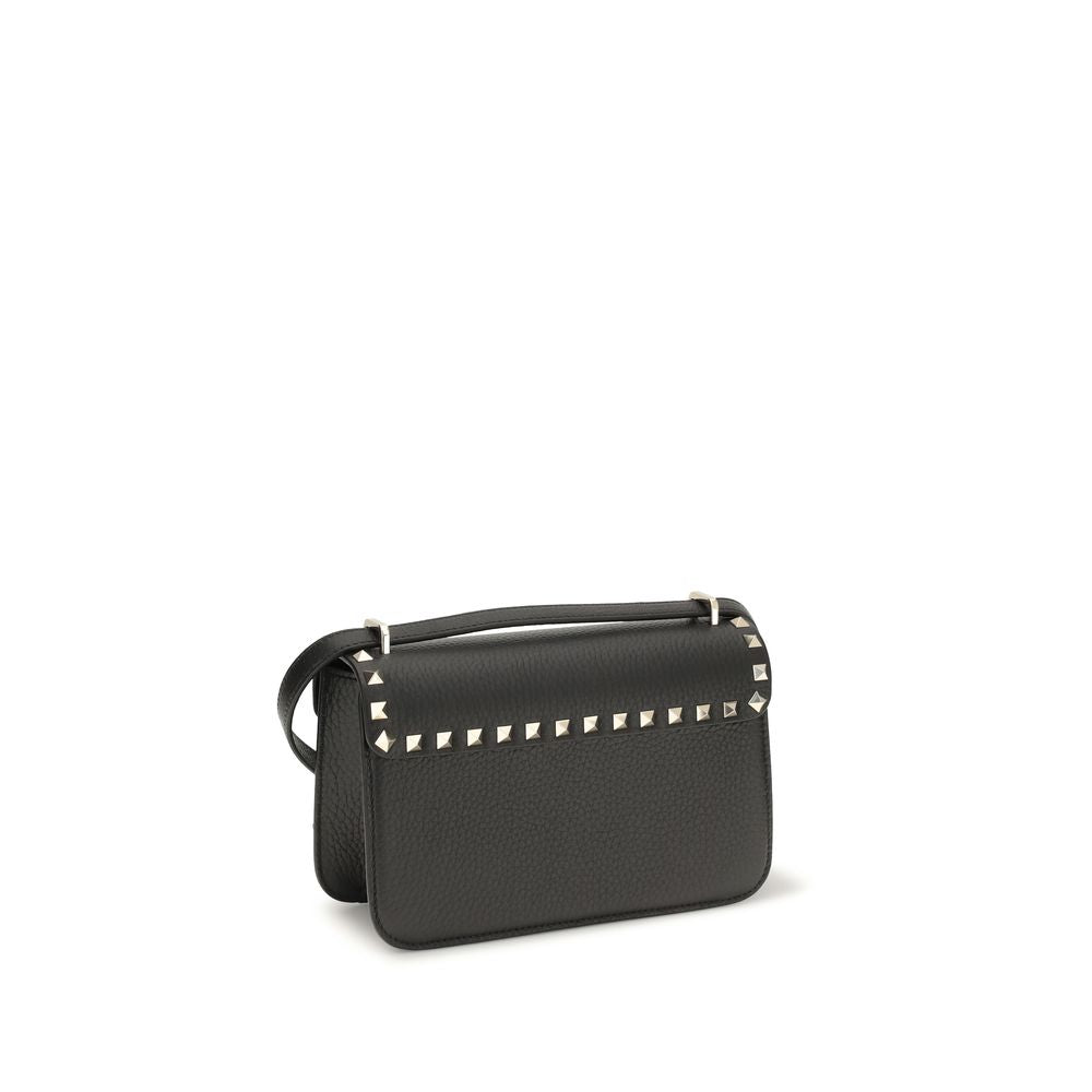 Valentino Garavani Black Shoulder Bag for Women detail view