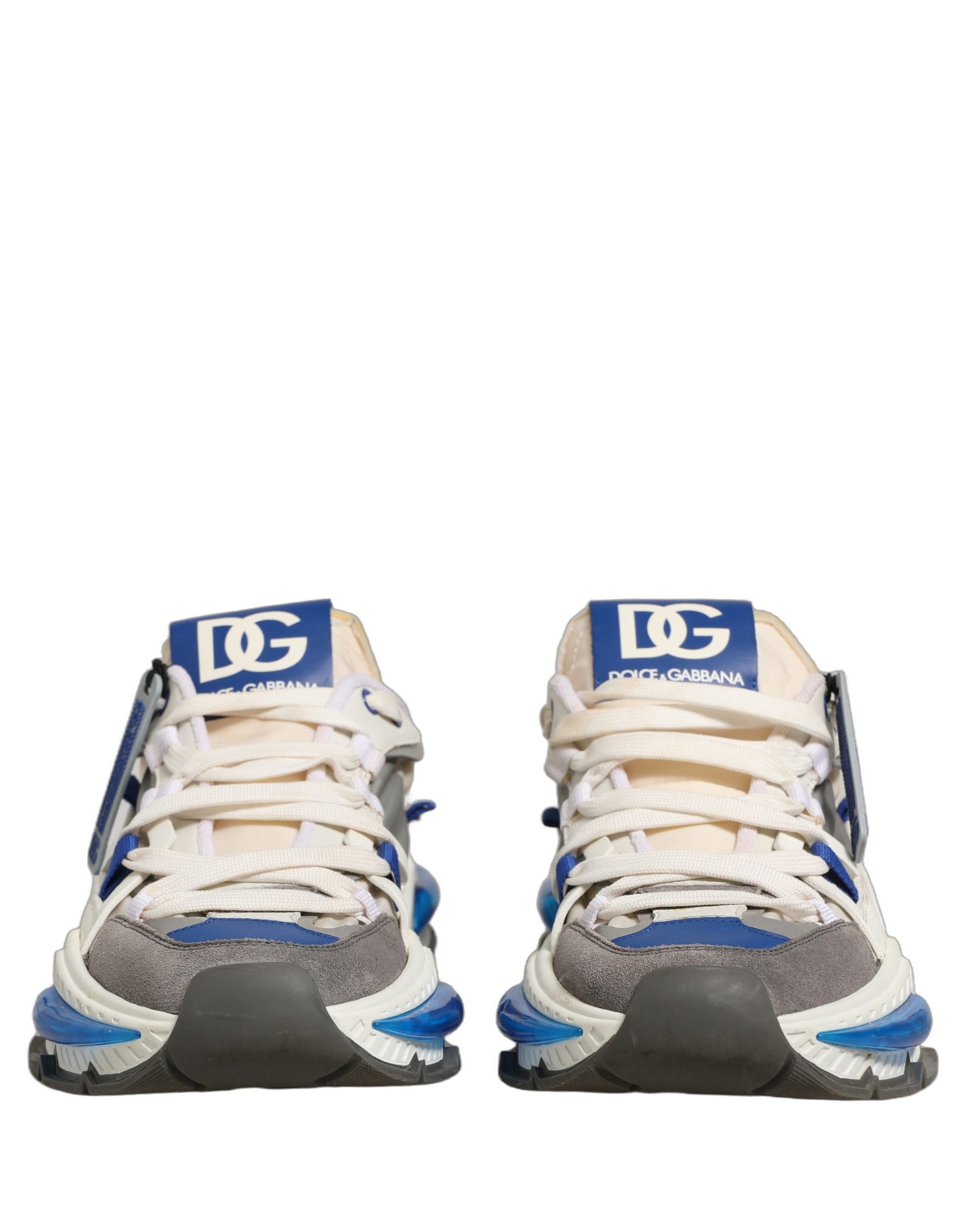 Chaussures Sneakers Basses Daymaster Noires et Blanches Dolce & Gabbana