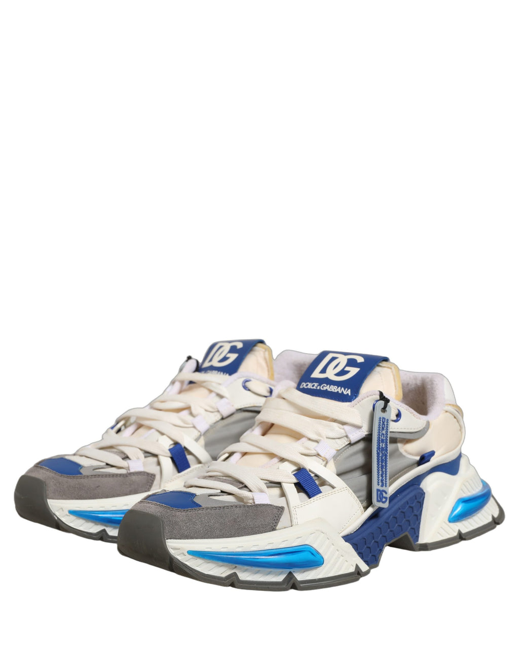 Chaussures Sneakers Basses Daymaster Noires et Blanches Dolce & Gabbana