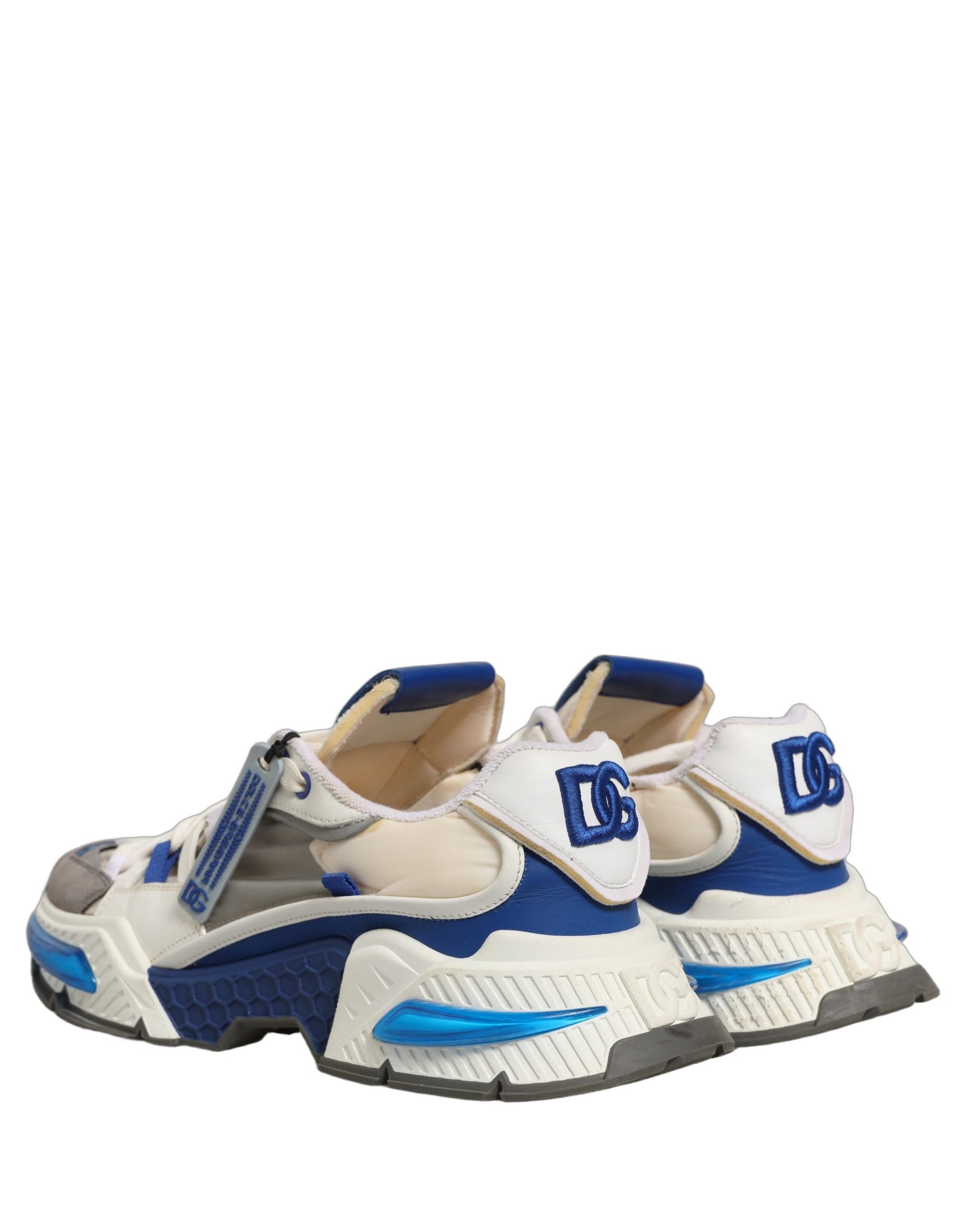 Chaussures Sneakers Basses Daymaster Noires et Blanches Dolce & Gabbana