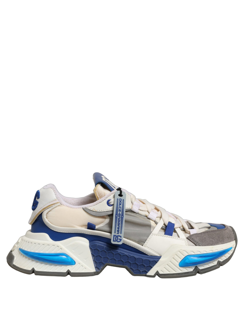 Chaussures Sneakers Basses Daymaster Noires et Blanches Dolce & Gabbana