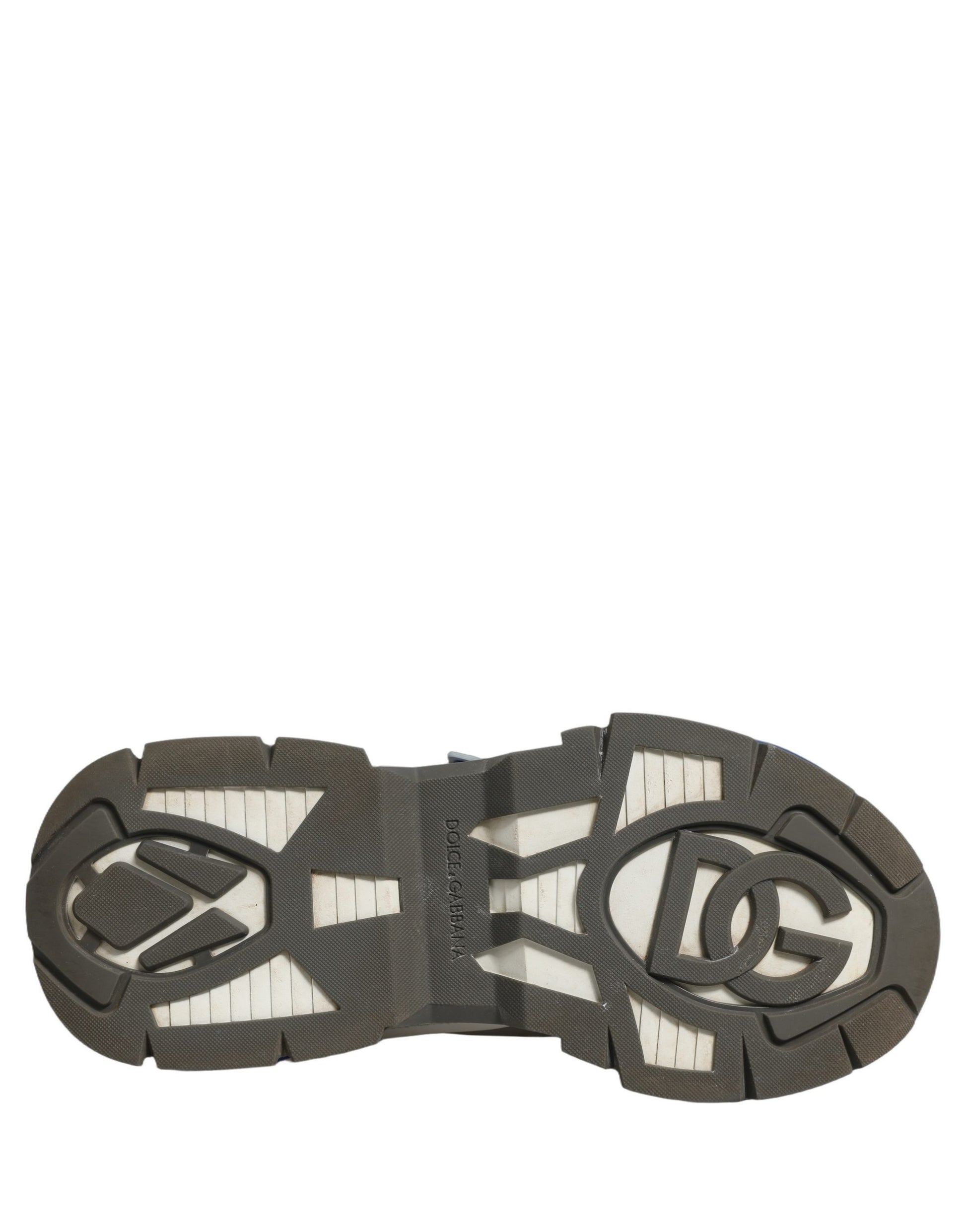 Chaussures Sneakers Basses Daymaster Noires et Blanches Dolce & Gabbana