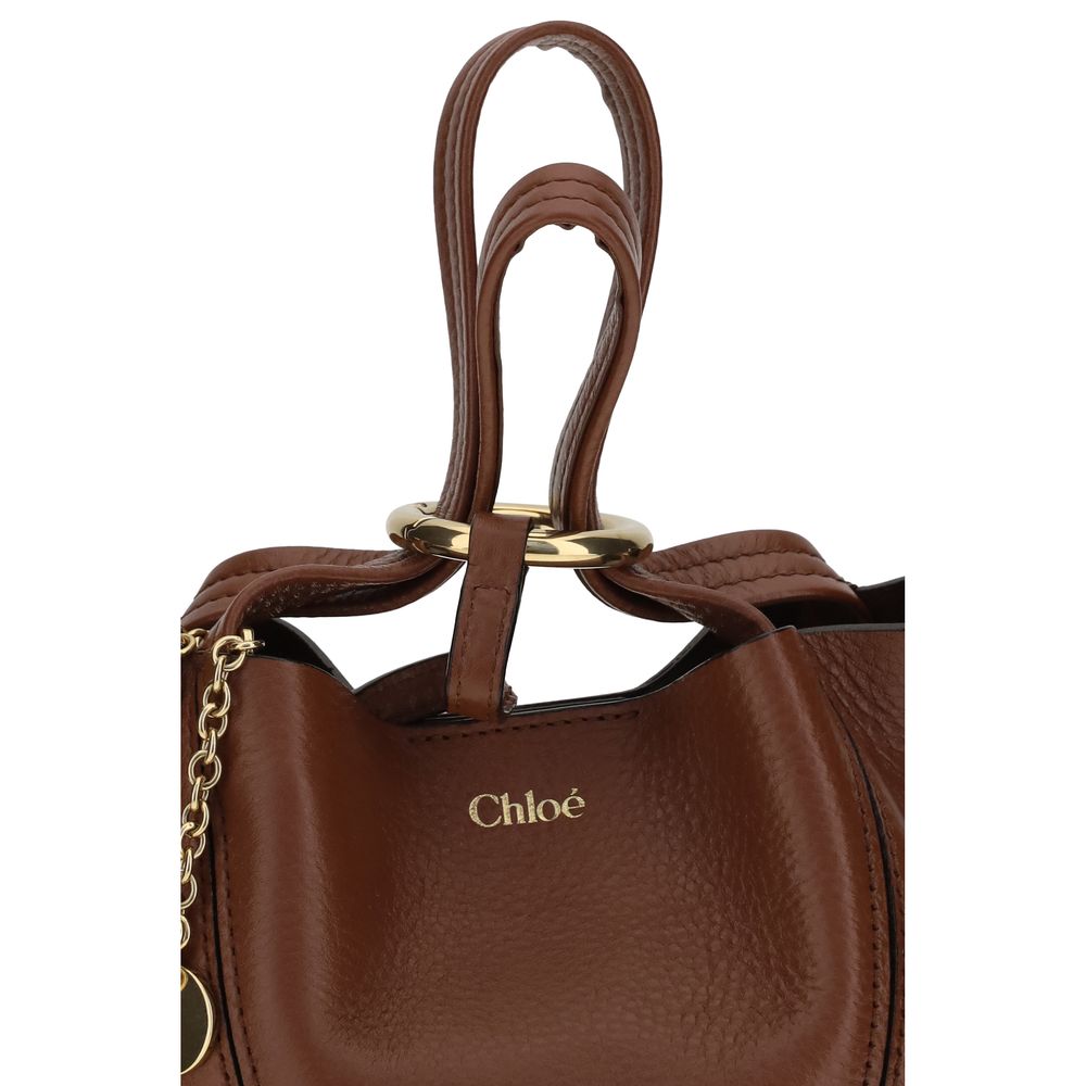 Chloé Brown Shoulder Bag for Women side view