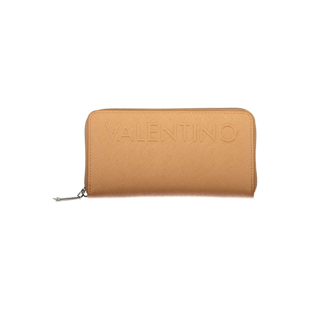 Portefeuille Valentino en polyuréthane marron pour femme