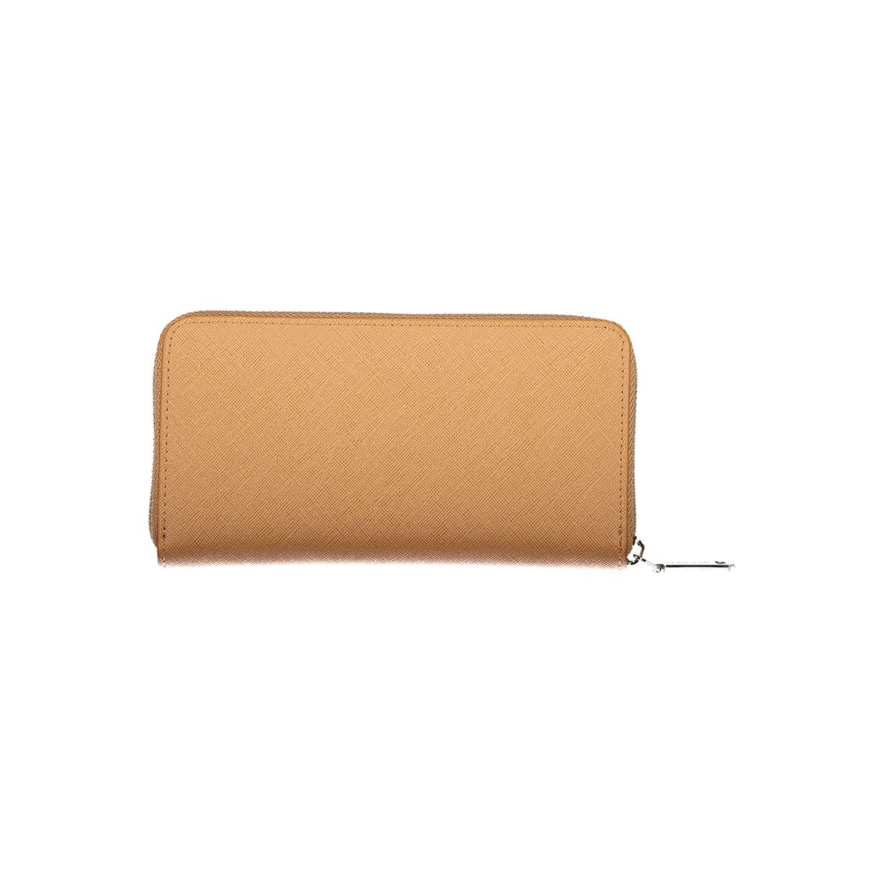 Portefeuille Valentino en polyuréthane marron pour femme