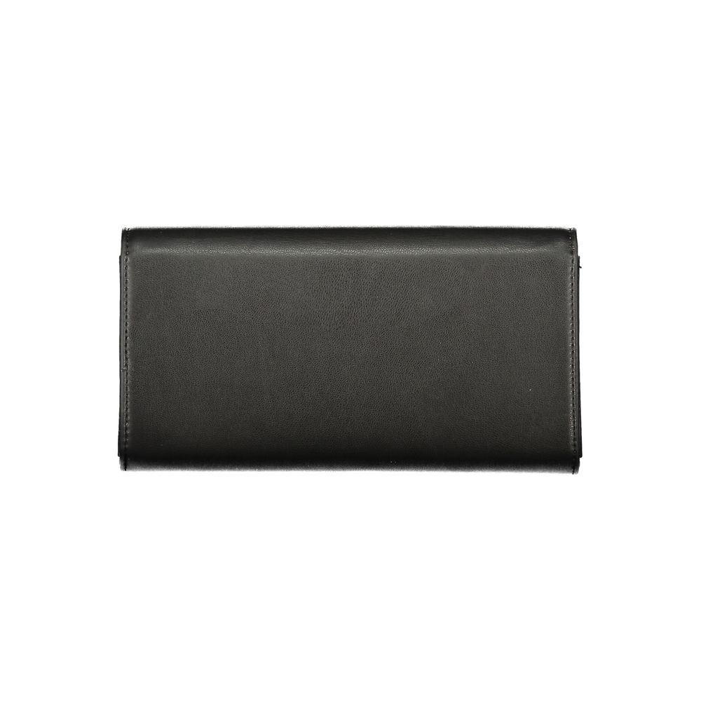 Portefeuille Valentino noir en polyuréthane pour femme