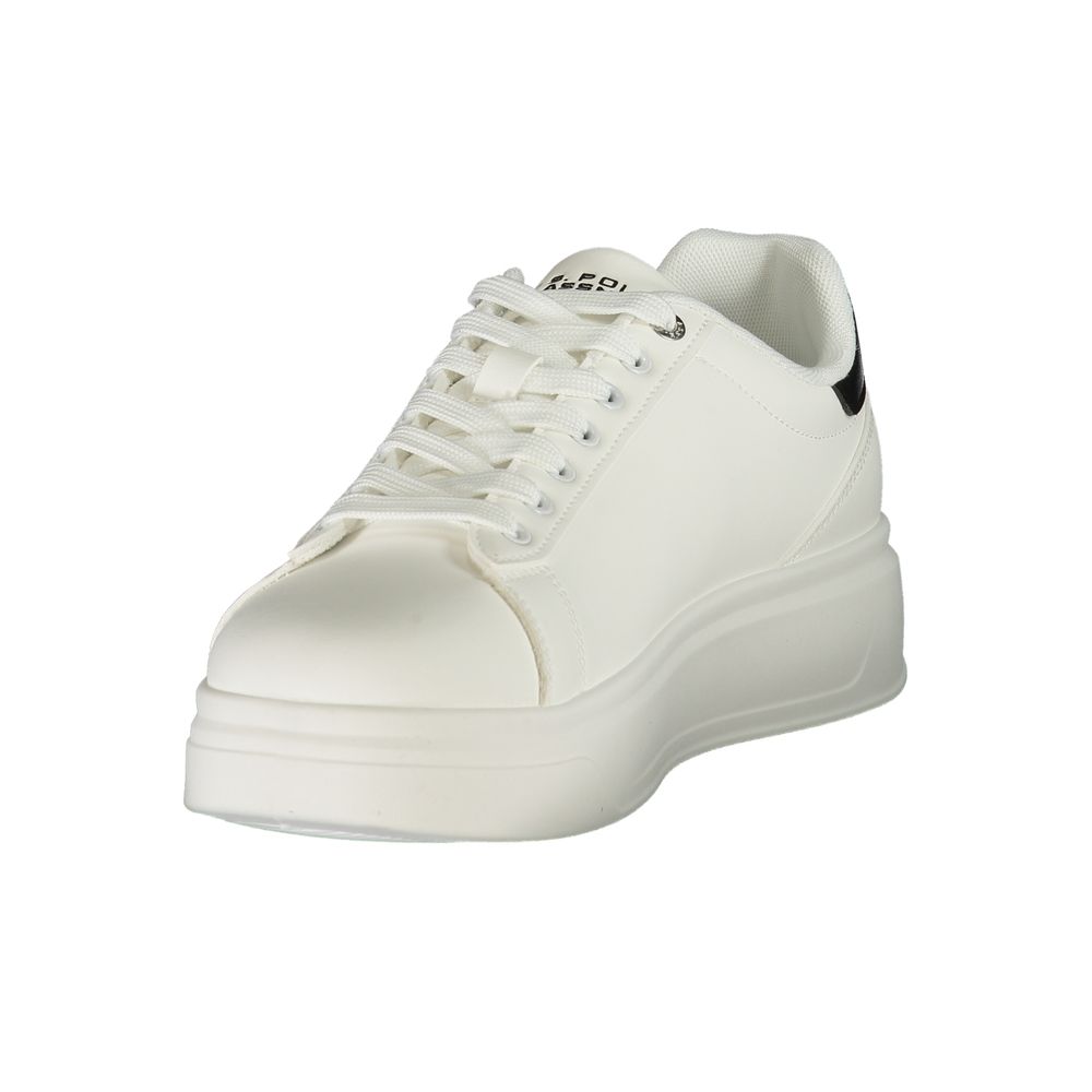 U.S. POLO ASSN. Baskets Homme en Polyester Blanc