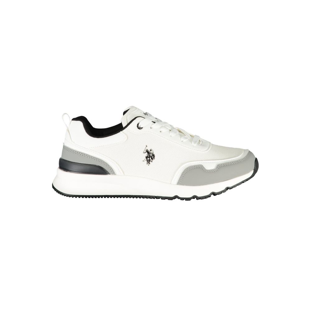 U.S. POLO ASSN. Baskets Homme en Polyuréthane Blanc