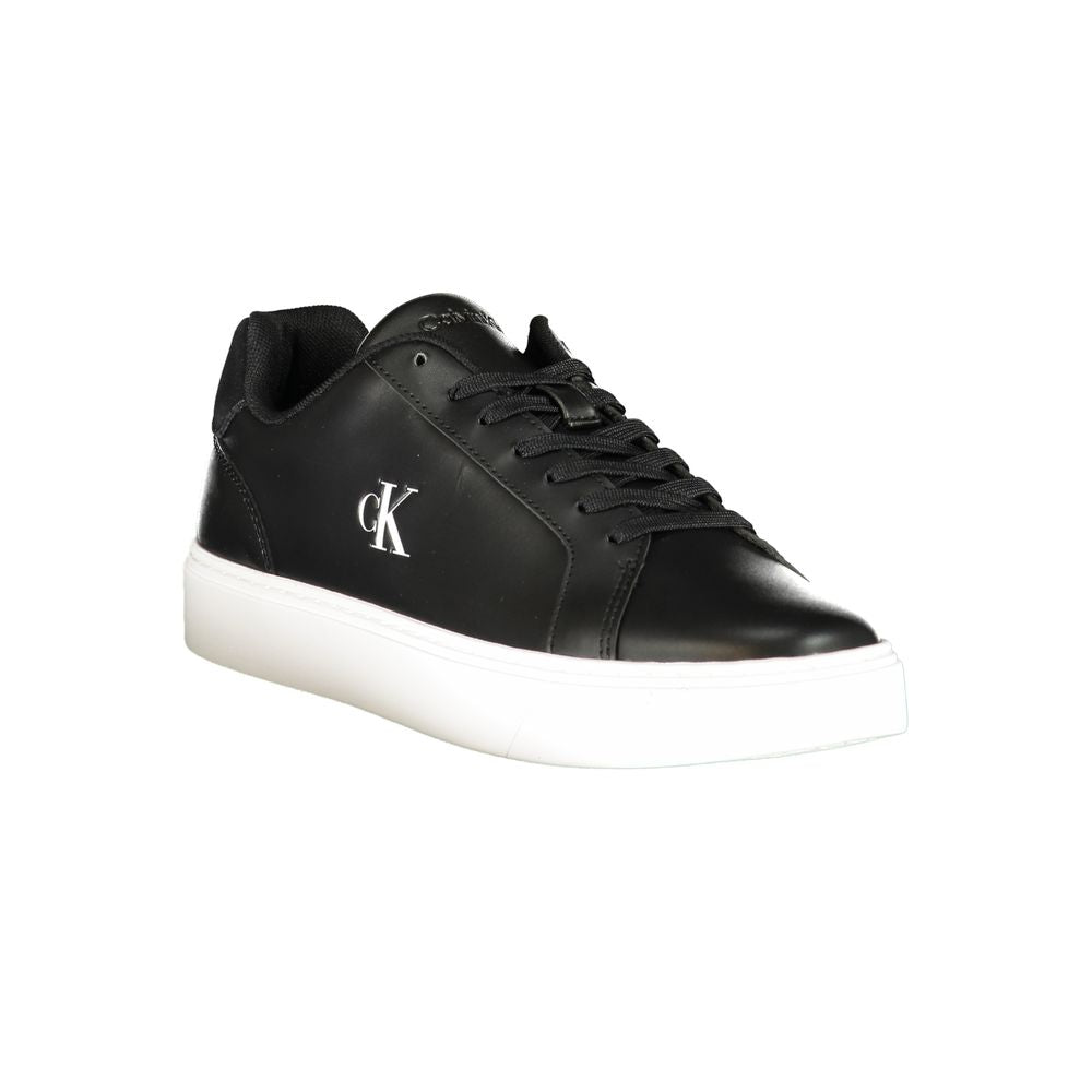 Baskets noires en polyuréthane pour homme Calvin Klein