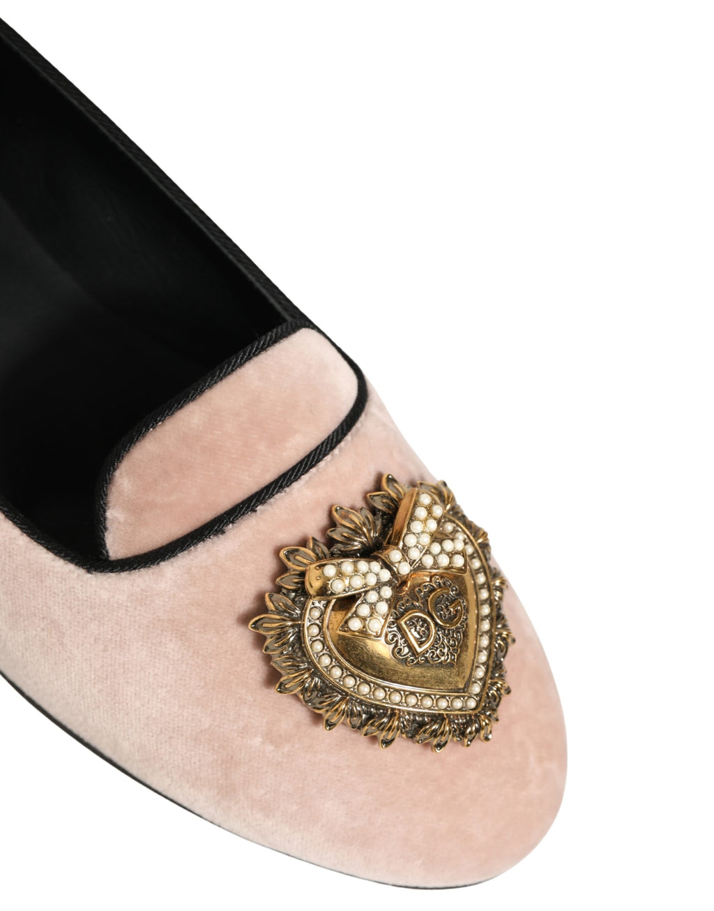 Dolce & Gabbana Pink Slip On Loafers for Women