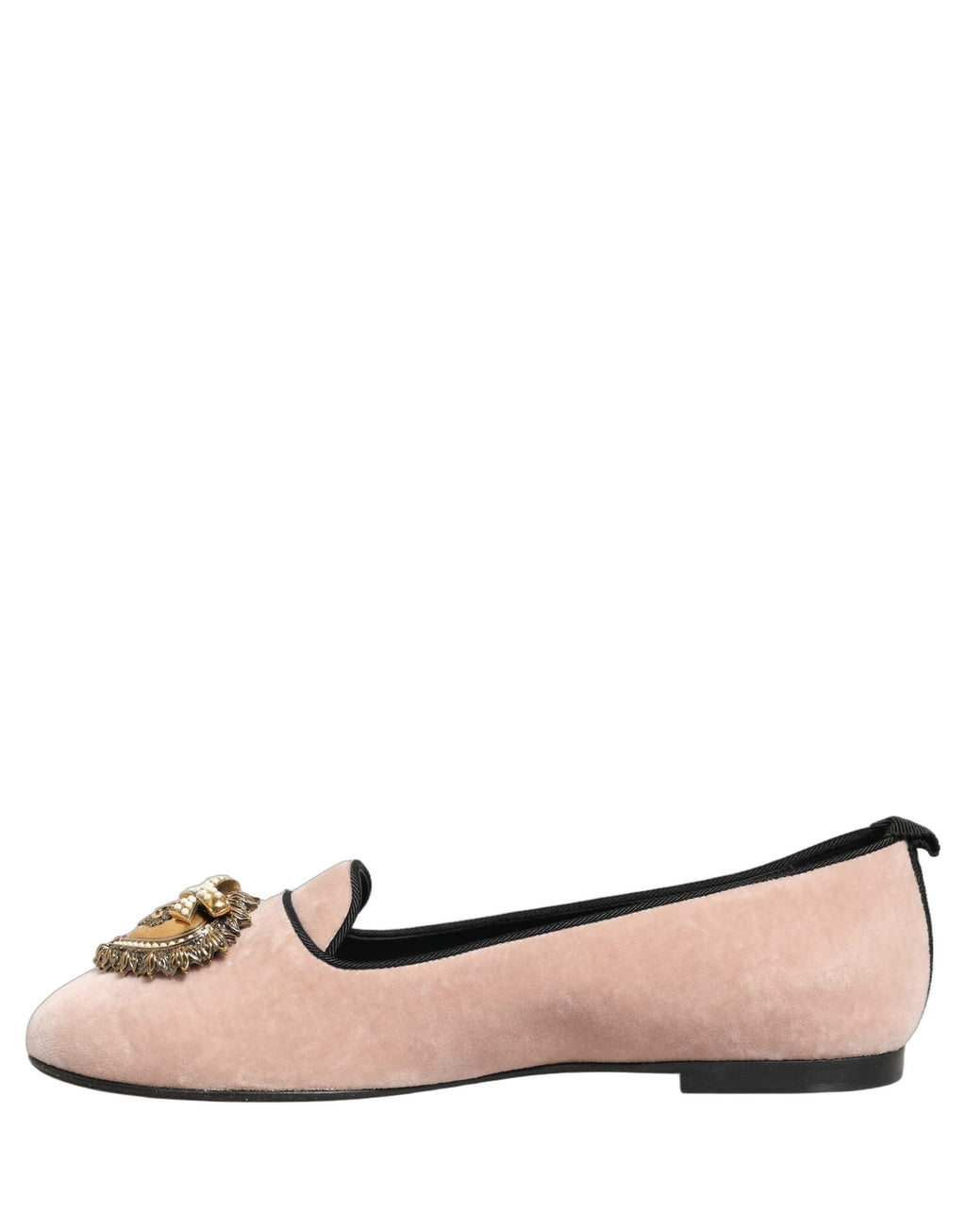 Dolce & Gabbana Pink Slip On Loafers for Women alternate view
