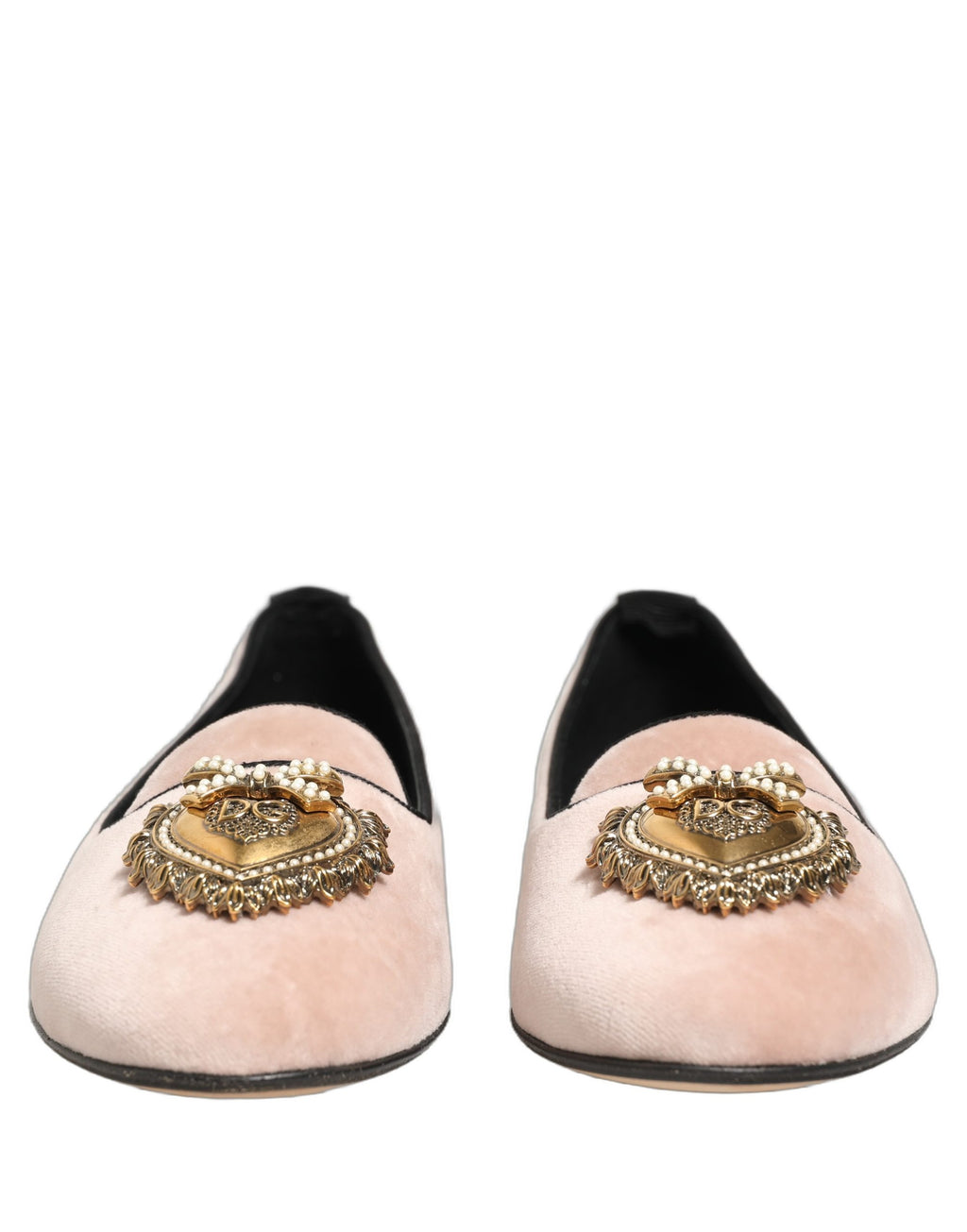 Dolce & Gabbana Pink Slip On Loafers for Women additional view
