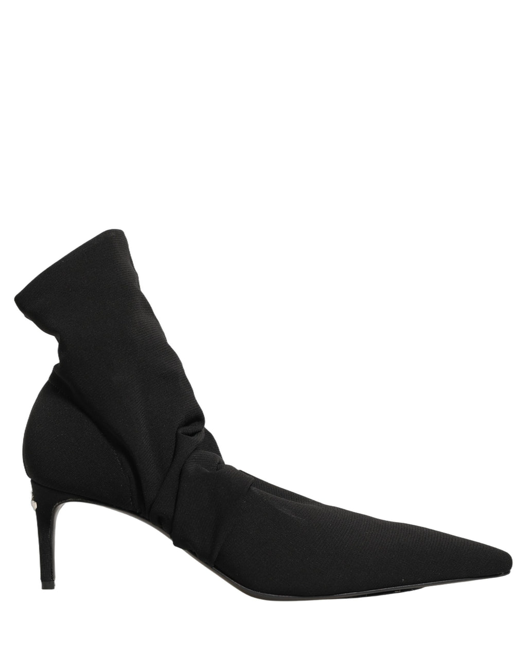Chaussures Dolce & Gabbana Bottines à talons chaussettes extensibles noires