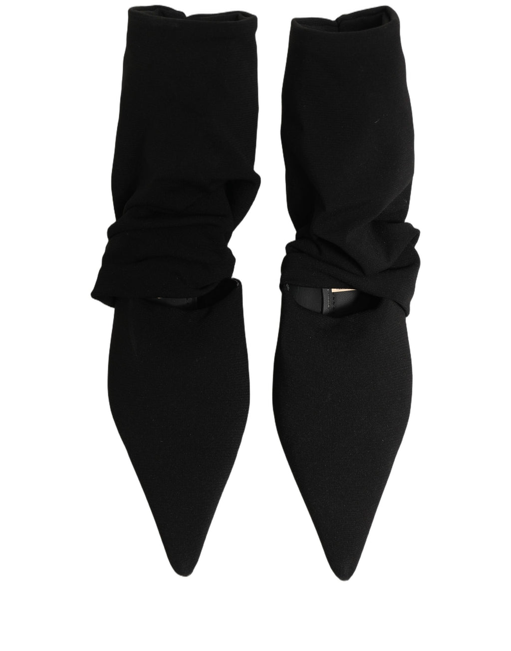 Chaussures Dolce & Gabbana Bottines à talons chaussettes extensibles noires