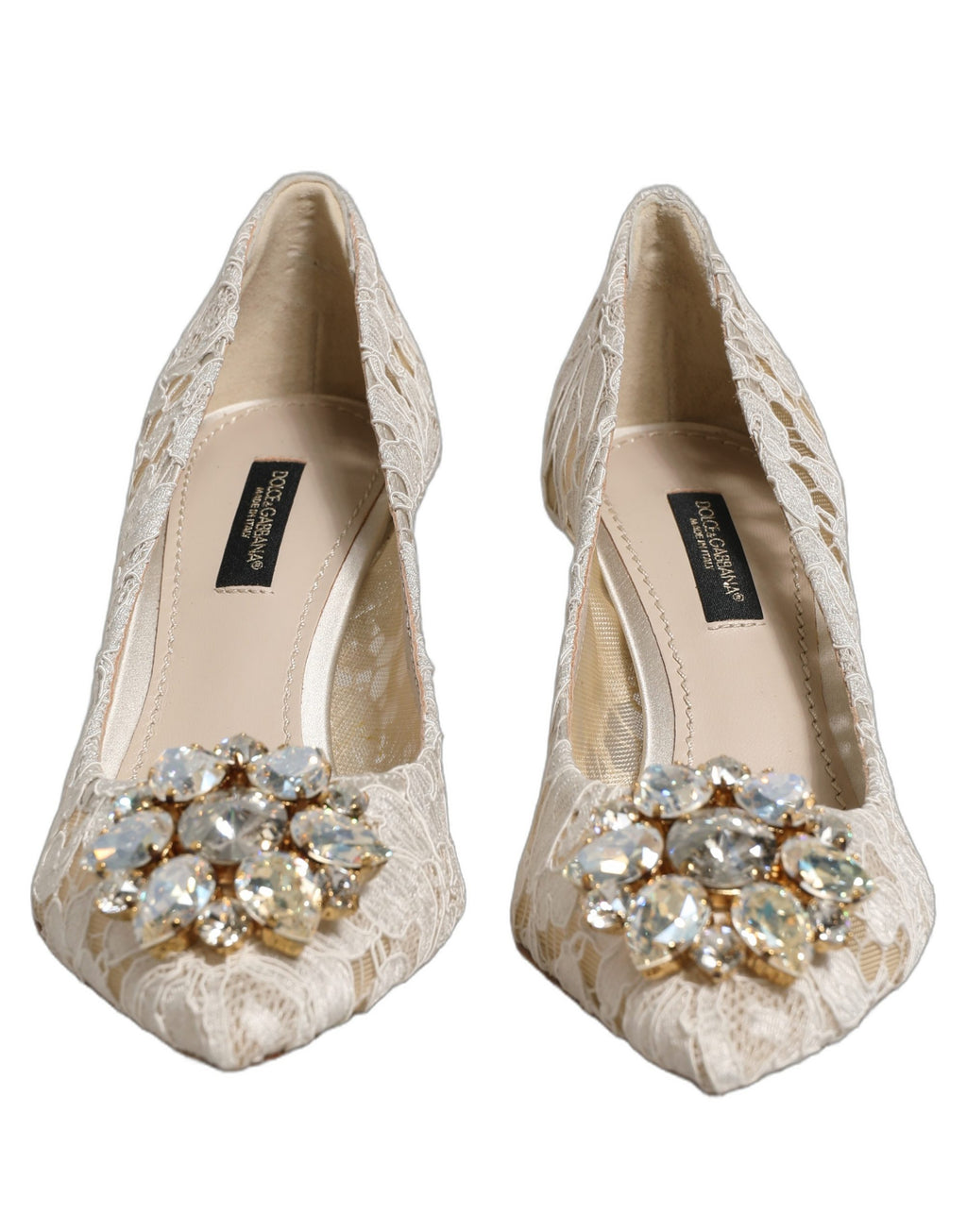 Dolce & Gabbana White Mid Heel for Women additional view