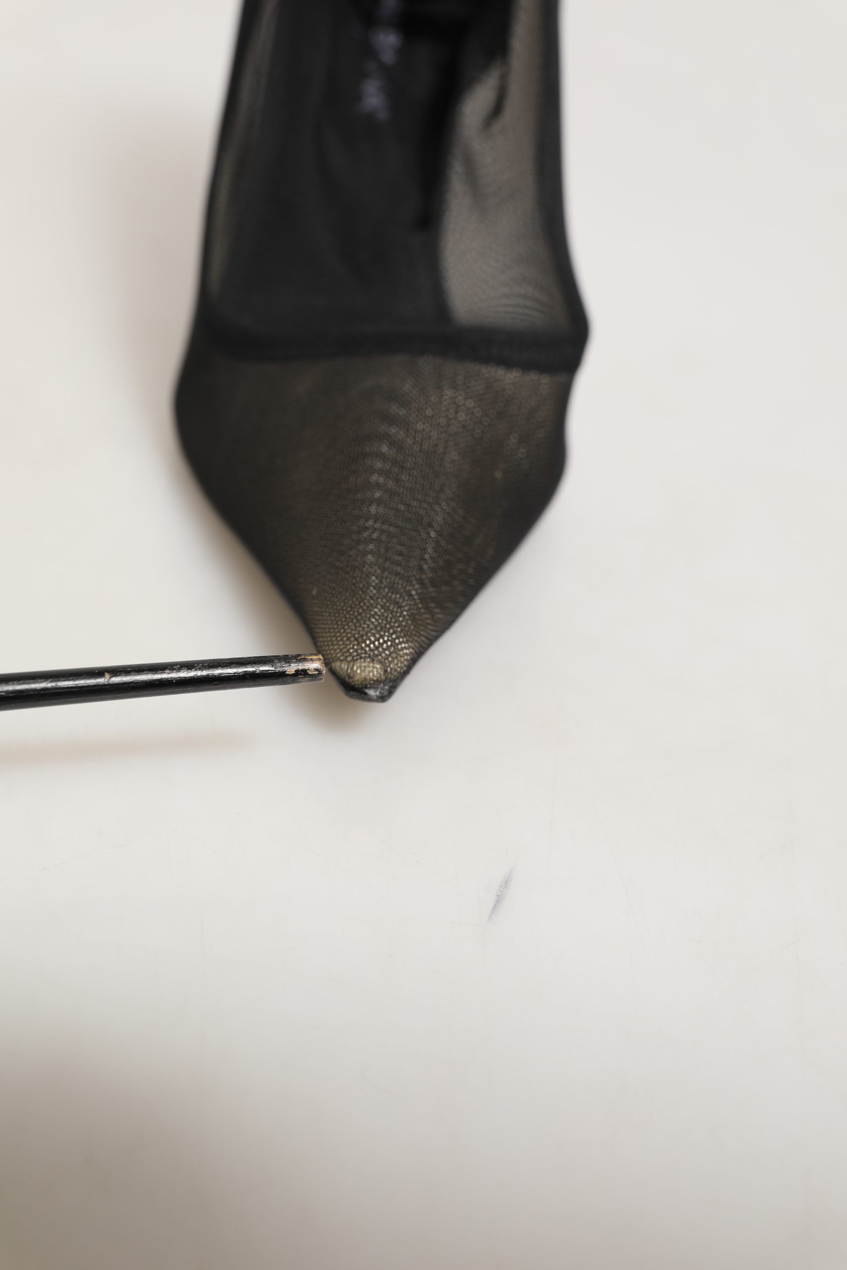 Chaussures à talons hauts Dolce & Gabbana en maille noire