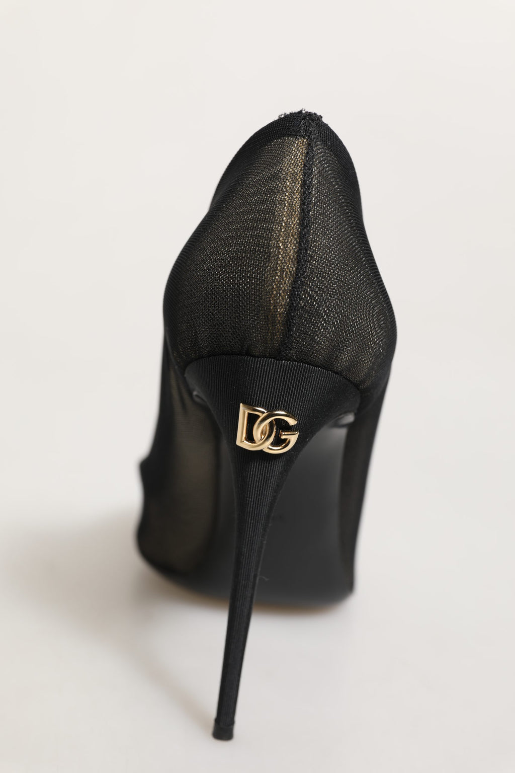 Chaussures à talons hauts Dolce & Gabbana en maille noire