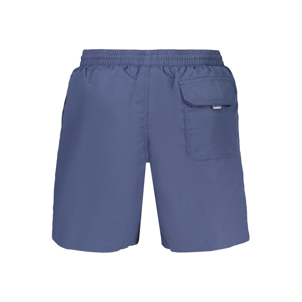 Short de bain Lotto Blue en polyamide pour homme