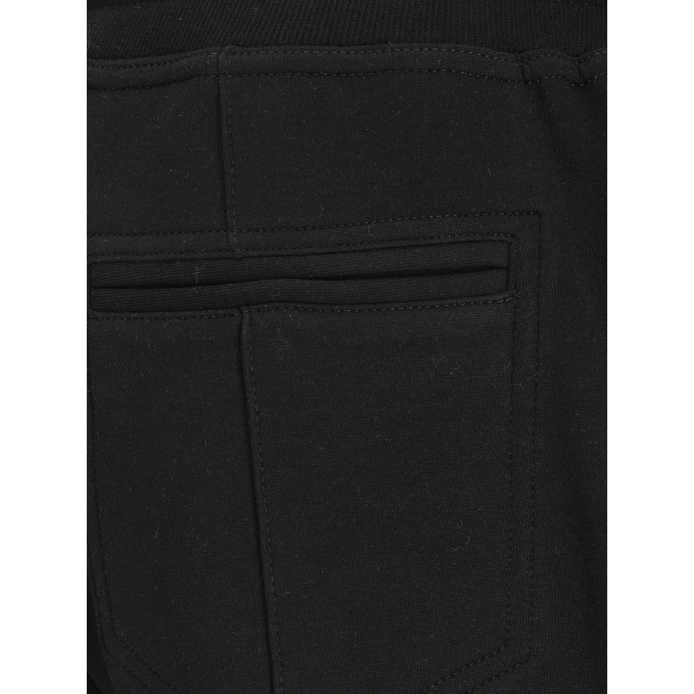 Brunello Cucinelli Black Joggers for Men detail view