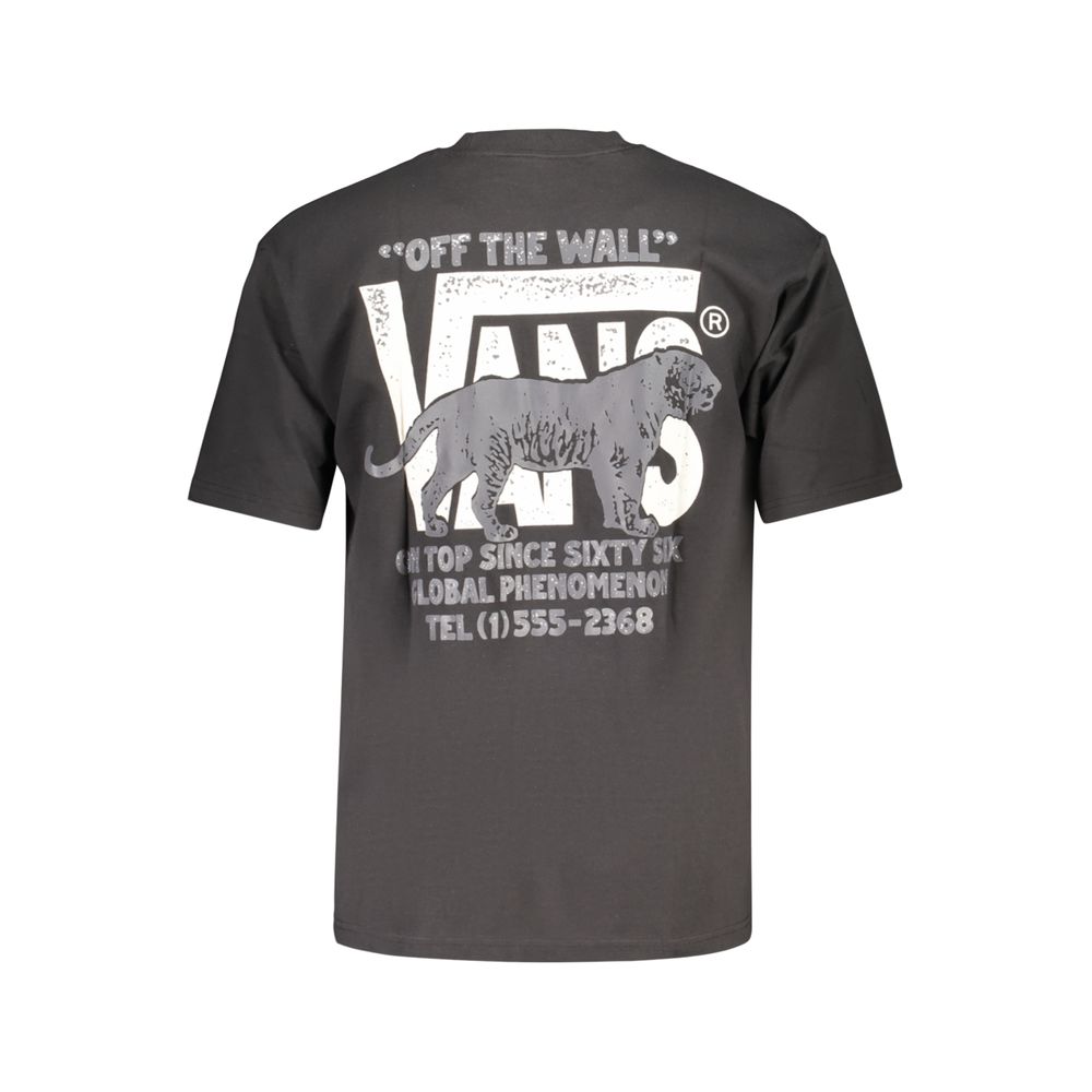 T-shirt Vans noir en coton pour homme