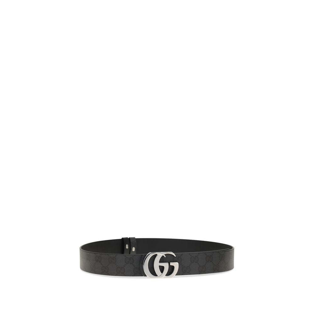 Ceinture Gucci en coton noir