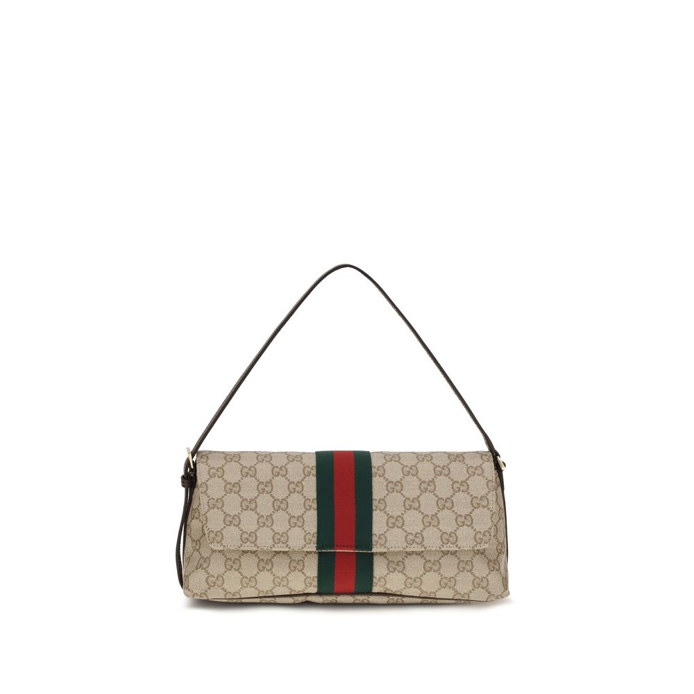 Sac à main Gucci en coton beige