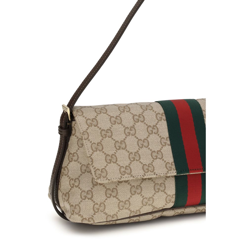 Sac à main Gucci en coton beige